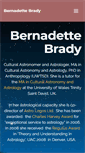 Mobile Screenshot of bernadettebrady.com